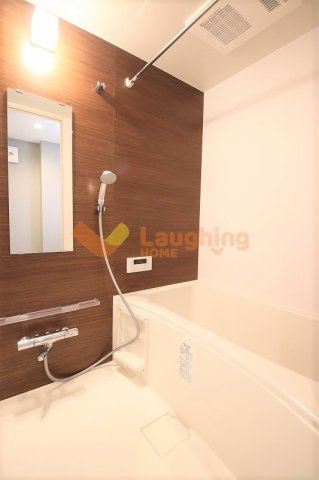 久留米市西町のアパートの浴室|日々の疲れを癒すお風呂付です