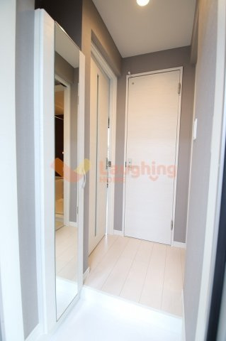 久留米市西町のアパートの玄関|玄関です