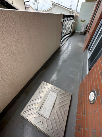 コモ・ド・ありえⅡのバルコニー