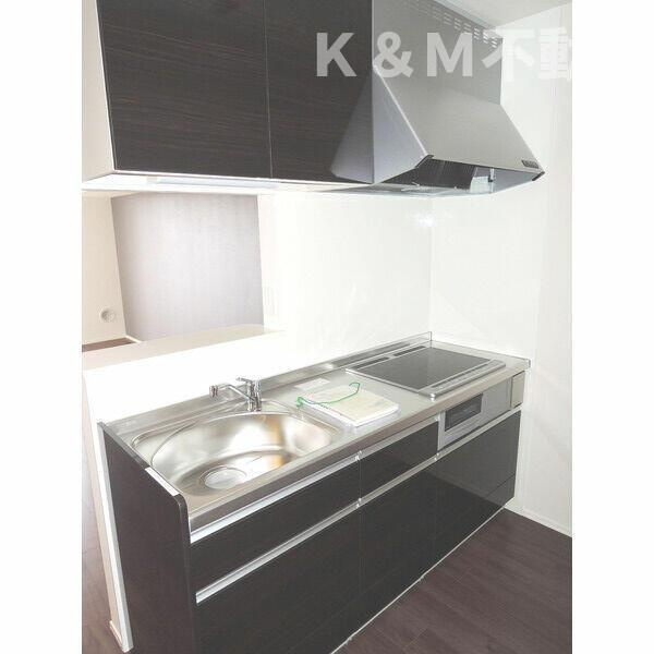 Ｐｌｕｓｌｉｎ　Ｇａｒｄｅｎ（プラスリンガーデン）のキッチン|キッチンです