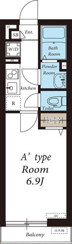 リブリ・大成の間取り