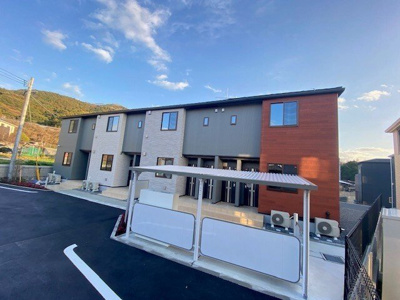 【外観】 | 仲介手数料0円！初期費用最安！レディ・バグⅡ | 外はこのようになっています