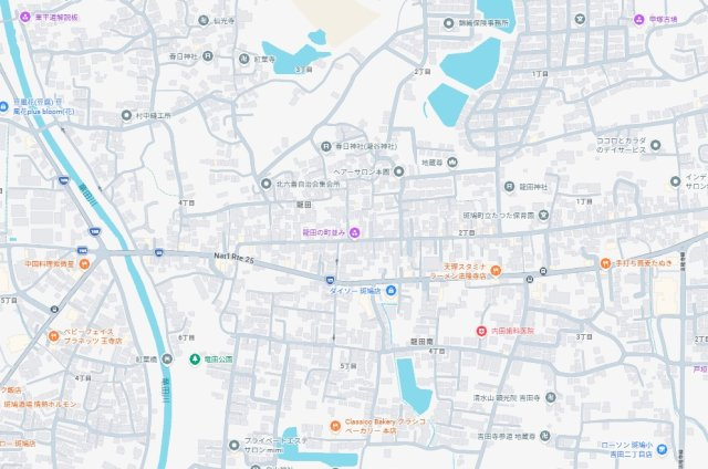 ●5(土)6(日)現地案内可能！　生駒郡斑鳩町龍田の地図