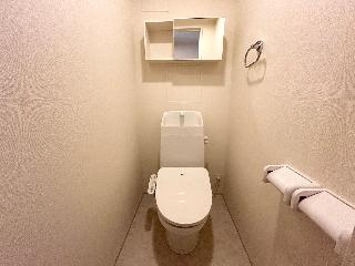 【トイレ】 | 仮）大野城市筒井アパート新築アパート | シャワー付トイレ（イメージ）