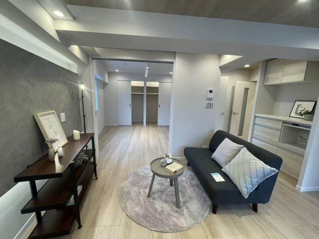 プリンスマンションの居間・リビング