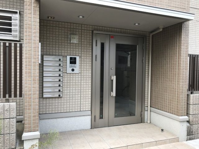 リベーラ辻Ⅱのエントランス