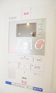 【セキュリティ】 | リブリ・町田Ⅱ | モニター付きインターフォンです。