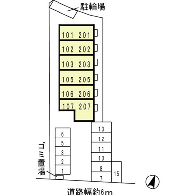 【区画図】 | グリーンハイツ西之町