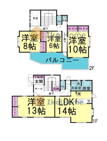 明石市魚住町錦が丘1丁目6-31の間取り|【ホームページに現地動画掲載中】●年中無休：当日予約可●収納も部屋もめちゃ広い！収納には困りません！