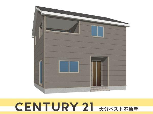 今津留第1-2号棟の完成予想図|※外観パースはイメージです。