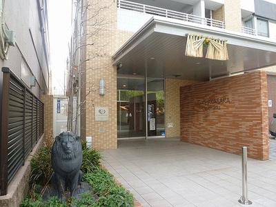 【エントランス】 | ライオンズ赤坂セントマークス | マンションエントランス※前回募集時の写真２０２３年１月撮影