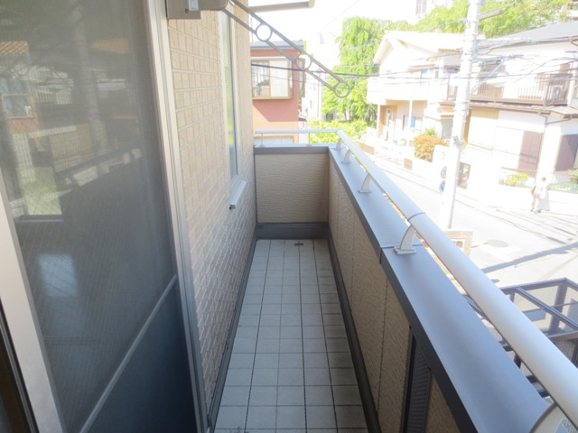 トレビナ中浦和のバルコニー