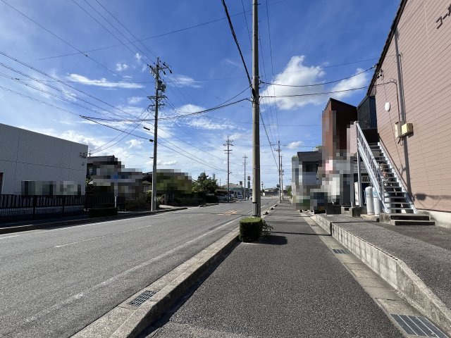 コーポヤマサの周辺|北側接面道路