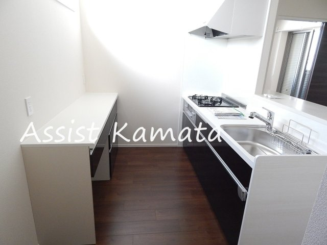 HM1-456のキッチン|写真は同タイプの別号室です