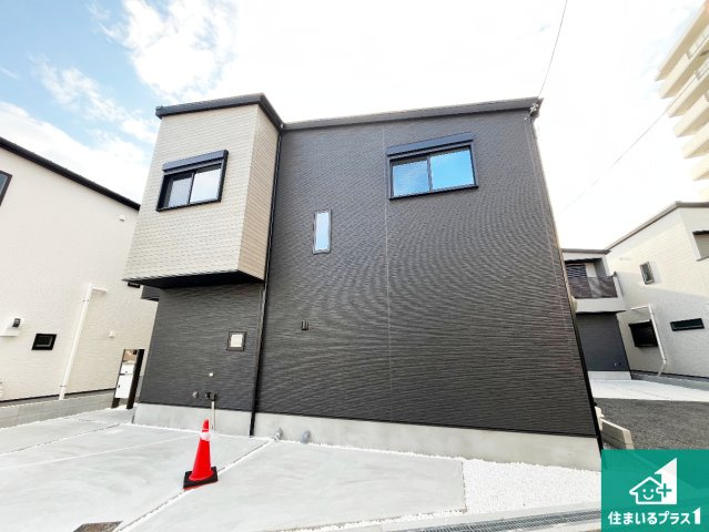神戸市垂水区塩屋町　第1期　新築一戸建ての外観|安心の10年保証！外観を美しく保ち、雨水で汚れを落とします！気になることがありましたら、お気軽にお問い合わせください！