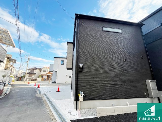 神戸市垂水区塩屋町　第1期　新築一戸建ての外観|お客様に長く安心して住んでいだだける事にこだわった家づくり！住んでからのアフターサービスにもしっかりと取り組んでいます！