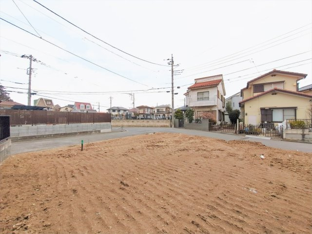 ふじみ野市苗間の売地の外観