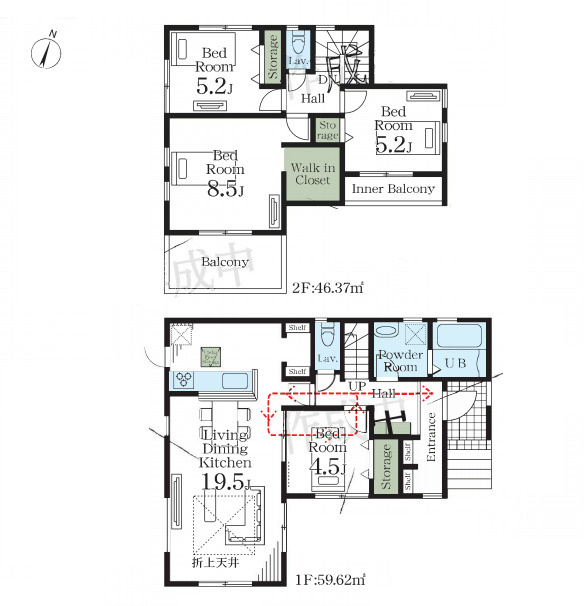 西区二ツ宮　新築一戸建て　リーブルガーデン　01