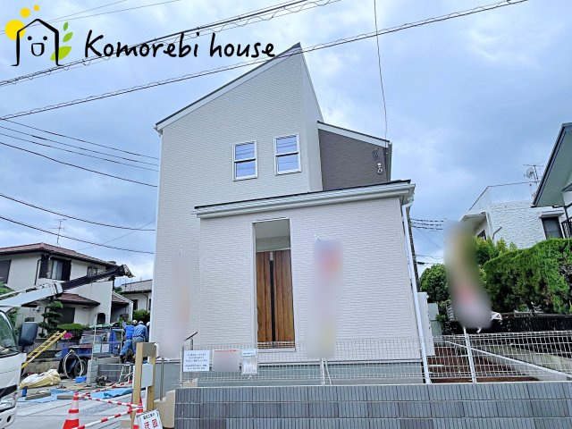 西区二ツ宮　新築一戸建て　リーブルガーデン　01の外観|きれいな外観です