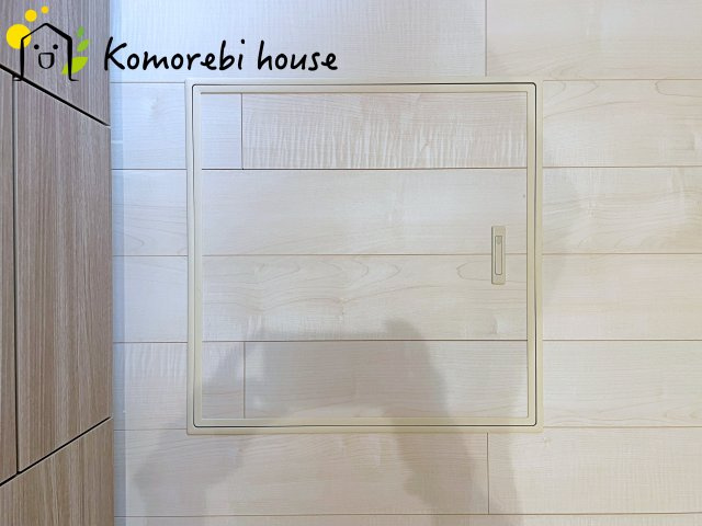 西区二ツ宮　新築一戸建て　リーブルガーデン　01の内装|床下収納です