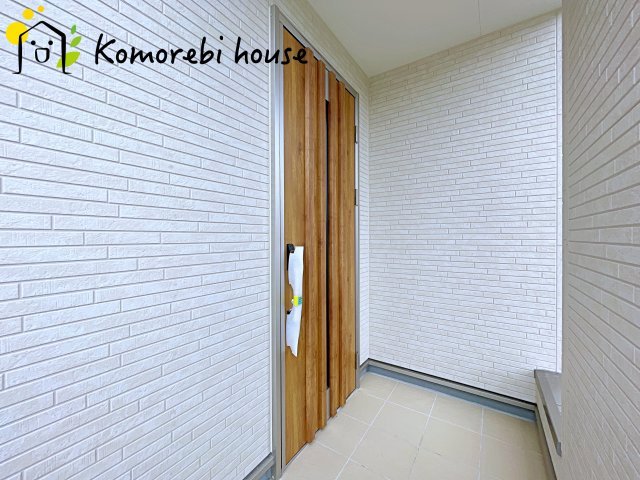 西区二ツ宮　新築一戸建て　リーブルガーデン　01の玄関|玄関です