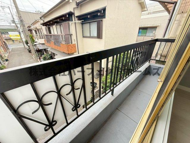 private Stockくずは並木のバルコニー|落ち着いた時間を過ごせるバルコニーです