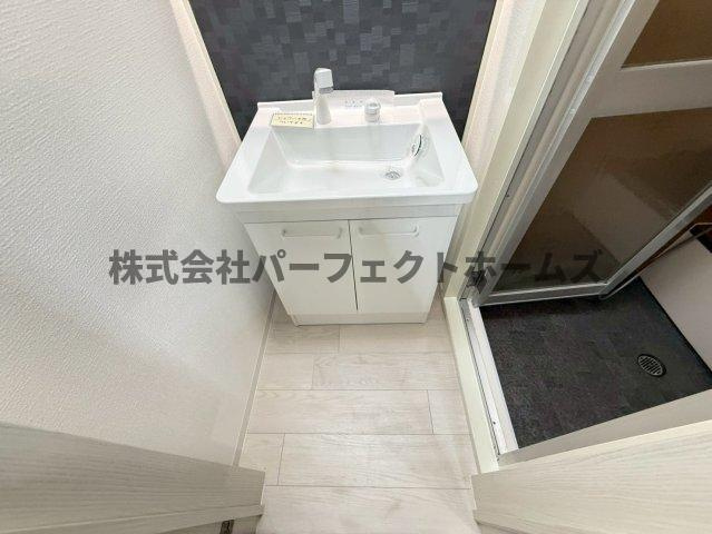 private Stockくずは並木の洗面所|忙しい朝には欠かせない洗面所です