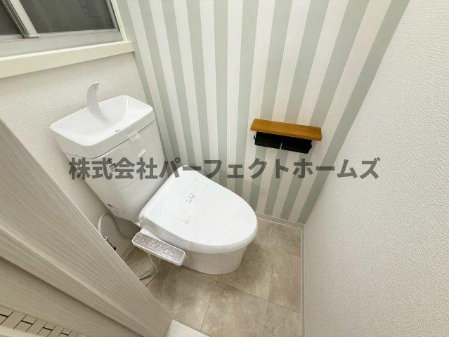 private Stockくずは並木のトイレ|落ち着いた色調のトイレです