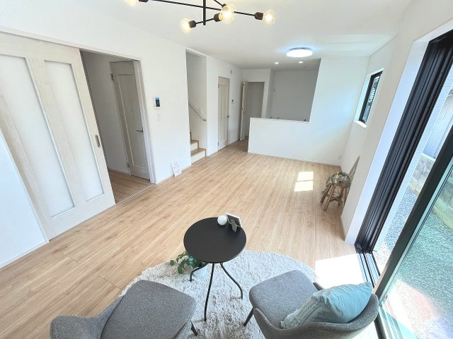 【キッチン】 | 福岡市西区拾六町4丁目　B号棟（全2棟）【仲介手数料無料・0円】 | 施工例。施工例は完成時と異なる場合があります。