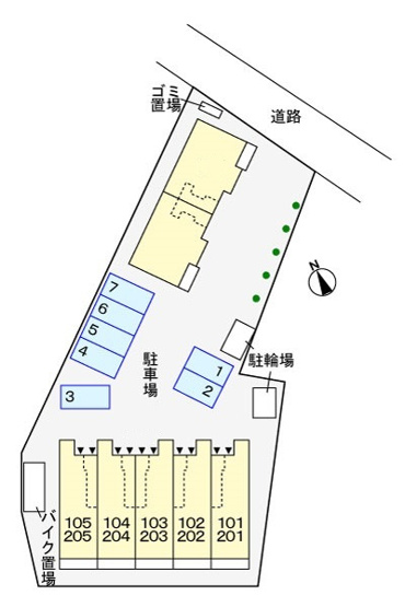 【区画図】 | サクラヴィレッジA