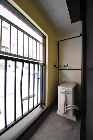 エルロード住吉7号館のバルコニー