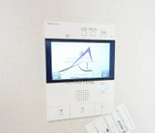 プレール・ドゥーク押上Ⅳのセキュリティ|モニター付きインターホンです。