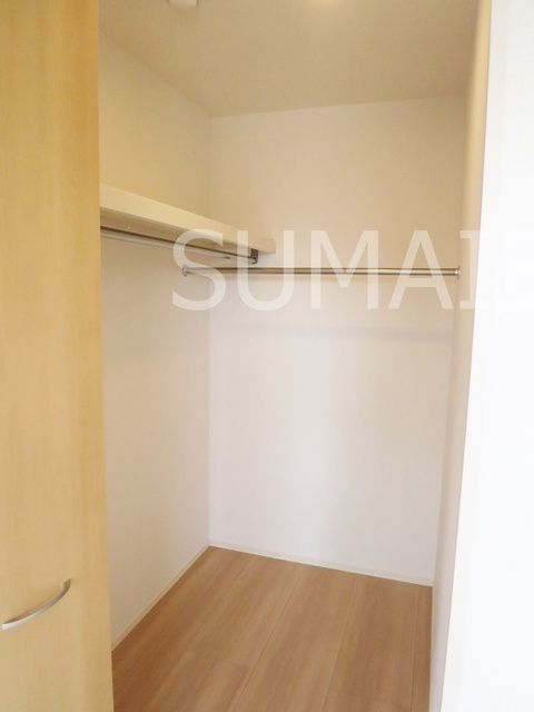 シーガルの収納|大容量のウォークインクローゼット。