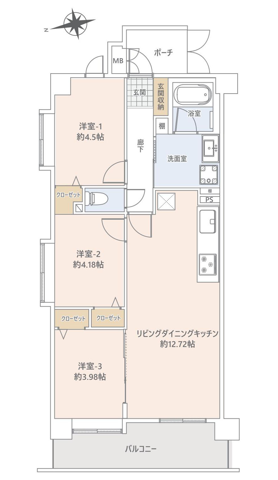 西東京市柳沢２丁目の中古マンション