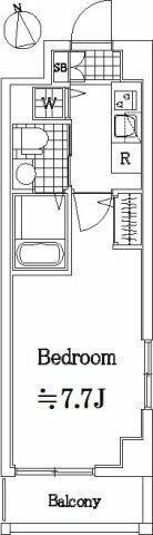 ヴィータローザ南砂町の間取り