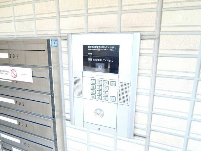 高槻市中川町のアパートのセキュリティ