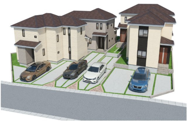 ハートフルタウン与那原町与那原　全4棟の外観|2026/3/6　現地写真