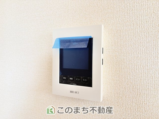 ブルーミングガーデン宇都宮市清住3丁目の設備|モニタ付きインターホンで防犯面もしっかり安心♪