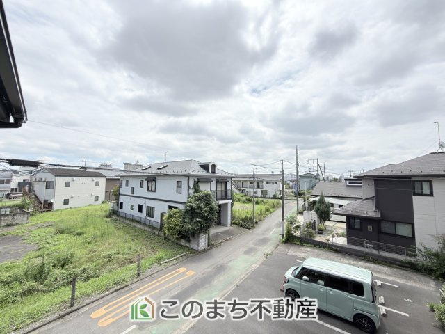 ブルーミングガーデン宇都宮市清住3丁目の展望|バルコニーからの眺めです。