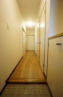 ハイツシゲヲの玄関