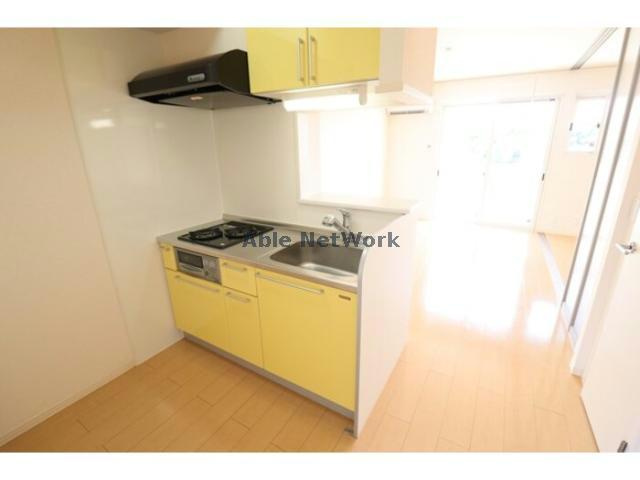 ウィルスクエアDのキッチン|対面式キッチン