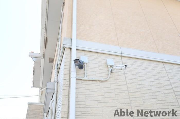ウィルスクエアDのセキュリティ|防犯カメラ付き