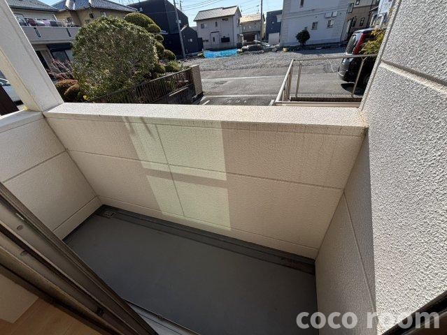 サニーコート中溝のバルコニー