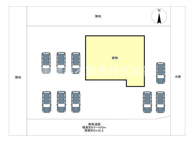 ６６６４２　本巣郡北方町北方中古戸建ての区画図