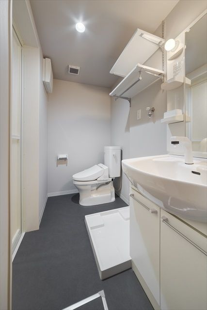 Plaisir(プレジール)の洗面所