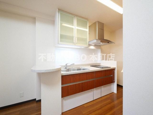 マスターズレジデンス道頓堀Ⅲのキッチン