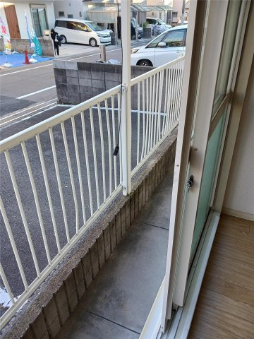 フレグランス佐藤Iのバルコニー