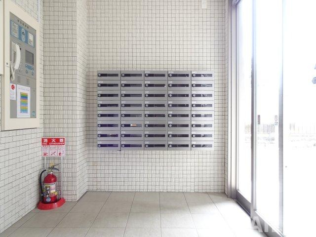 熊本市中央区出水１丁目の賃貸マンションのロビー