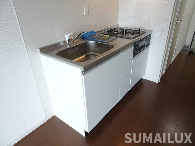 熊本市中央区出水１丁目の賃貸マンションのキッチン