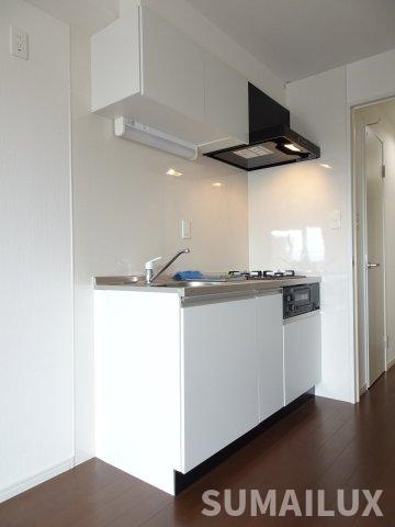 熊本市中央区出水１丁目の賃貸マンションのキッチン